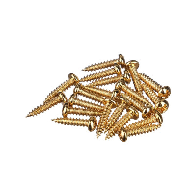 WR2110-GD Саморез 2,1х10мм, золото, 20 шт. в упаковке, Paxphil