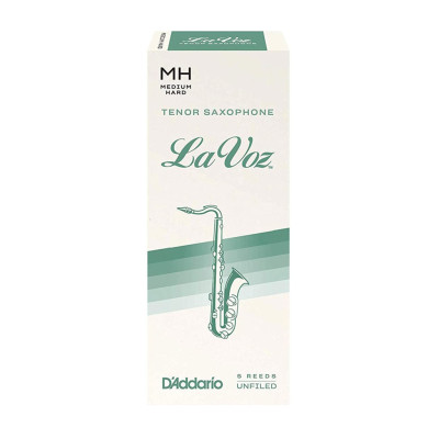 RKC05MH La Voz Трости для саксофона тенор, средне-жесткие (Medium-Hard), 5шт, Rico