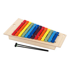 SAM1-С Металлофон альт, 13+3 нот, С1-A2, на резонаторе, цветные пластины, Sinkopa