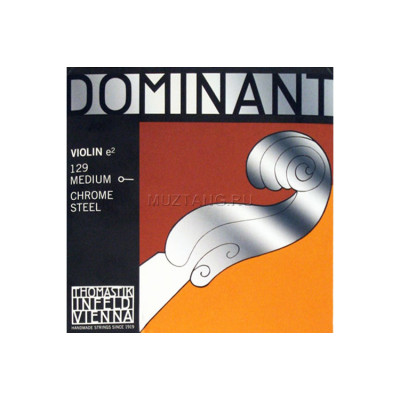 THOMASTIK Dominant 129 cтруна E (Ми) для скрипки 4/4