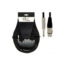 Alpha Audio Pro Line Microphone Cable XLR/Jack 3 м кабель микрофонный