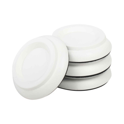 AG-PM1-WH Комплект подставок под пианино, дерево, 4 шт, белые, Aurora