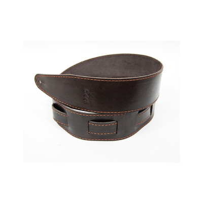 FL660141L11 Leather 11 Ремень для гитары, кожаный, махагон, Fidel