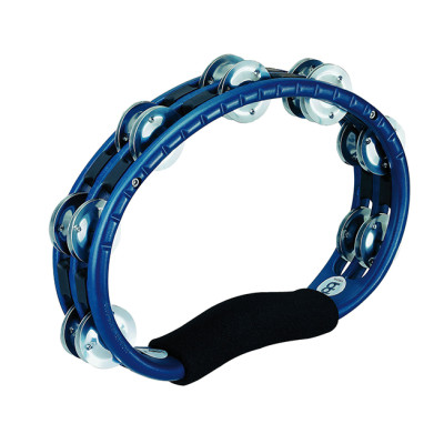 TMT1A-B Traditional Тамбурин, 2 ряда бубенцов, пластик, синий, Meinl