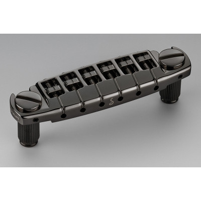 12350400.01 Signum Бридж (струнодержатель), черный хром, Schaller