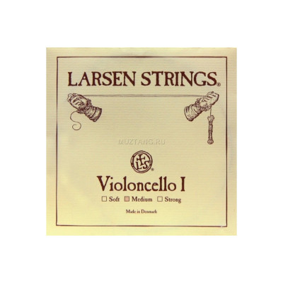 LARSEN Standard medium струна A (Ля) для виолончели, среднее натяжение