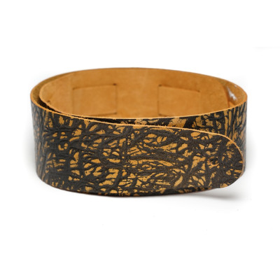 MB6061-120 Ремень для гитары, кожаный, солнечный тигина, Mamba straps