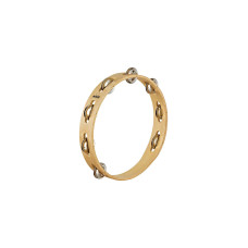 NINO14 Тамбурин 10", один ряд бубенцов, без пластика, Nino Percussion