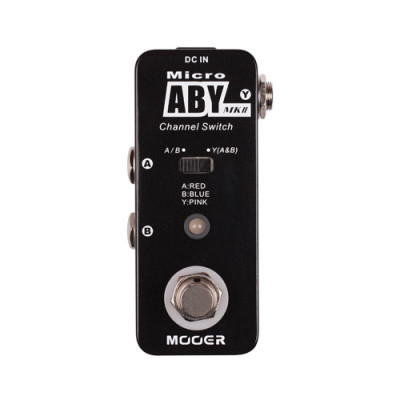 MAB2-Micro-ABY-MKII Line Switch Педаль эффектов, Mooer
