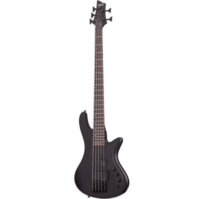 Schecter STILETTO STEALTH-5 SBK Бас гитара пятиструнная