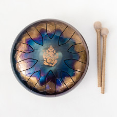 SSD-Ganesh Глюкофон Ганеша 24см, Shiny Steel Drums