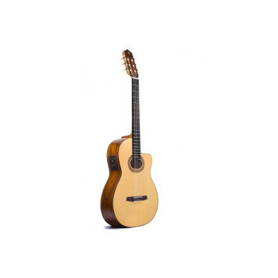 PRUDENCIO SAEZ 7-CW (90) Fishman Prefix Pro гитара классическая электроакустическая с вырезом