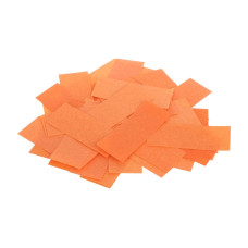 OPCO Бумажное конфетти 20х50мм, оранжевый, упаковка 1 кг, Foix