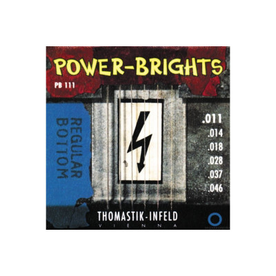 Thomastik PB111 Power-Brights Regular Bottom для электрогитары