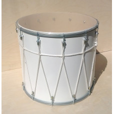 BK-12Bv Барабан кавказский 12" с веревкой, 31х30,3 см, цвет — белый, Мастерская Бехтеревых