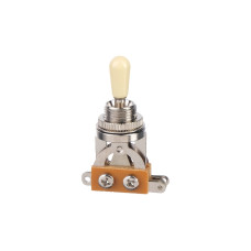 TGS101-CR/IV Переключатель 3-х позиционный, хром/кремовый, Paxphil