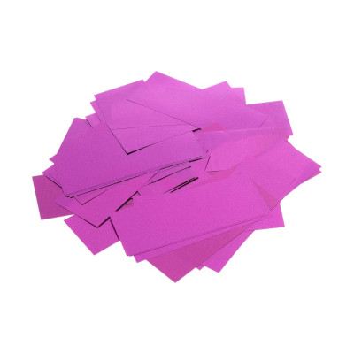 OMCPUR Конфетти металлизированное 20х50мм, фиолетовый, упаковка 1 кг, Foix