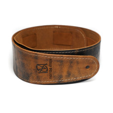 MB6061-126-1 Ремень для гитары, кожаный, песочный лофт, Mamba straps