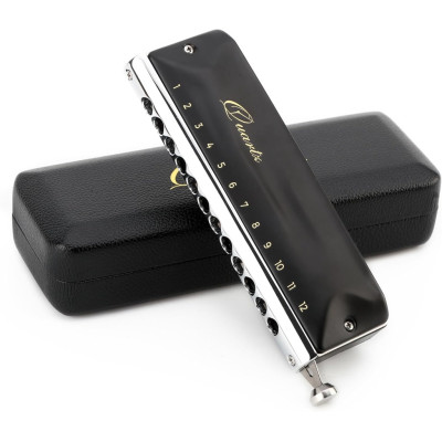 Quartz Губная гармошка, тональность С, хроматическая, JDR