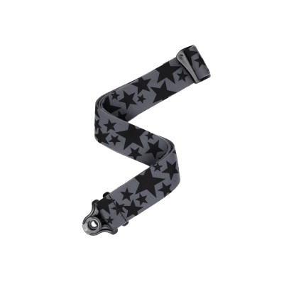 50BAL14 Auto Lock Ремень для гитары, с блокировкой, звезды, D'Addario