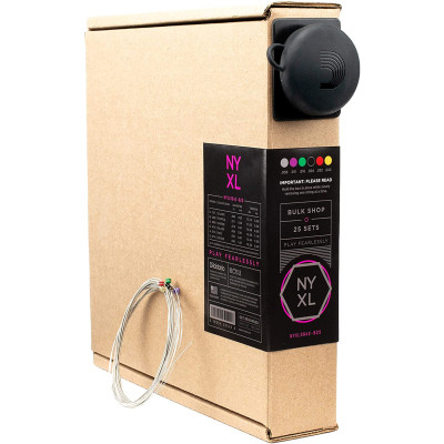 NYXL0942-B25 NYXL 25 Комплектов струн для электрогитары, Super Light, 09-42, D'Addario
