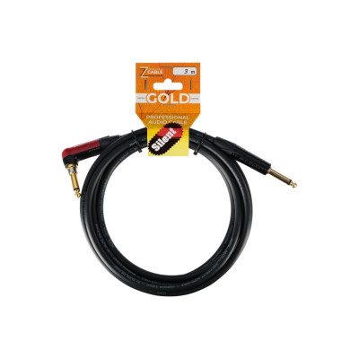 G55-JRS-J-0300-0 Кабель инструментальный, угловой Silent-Jack, 3м, ZZcable