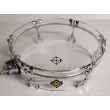 TBAp-1203 Compact Компактный том барабан из акрила 12"х3", с кронштейном, Мастерская Бехтеревых