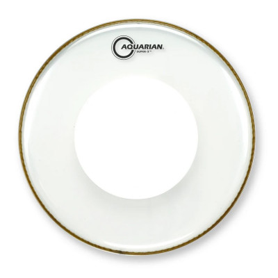 PDS2-14 Super-2 Clear Power Dot Пластик для том-барабана 14", Aquarian