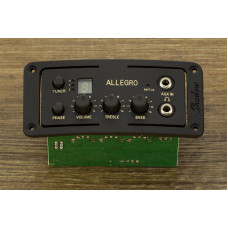 SH-ALLEGRO Звукосниматель с тембрблоком, врезной, для акустической гитары, Shadow SH-ALLEGRO Звукосниматель с тембрблоком, врезной, для акустической гитары, Shadow