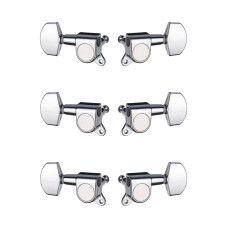 J-01-CR-3+3-Metallor Колки для гитары 3+3, хром, Metallor