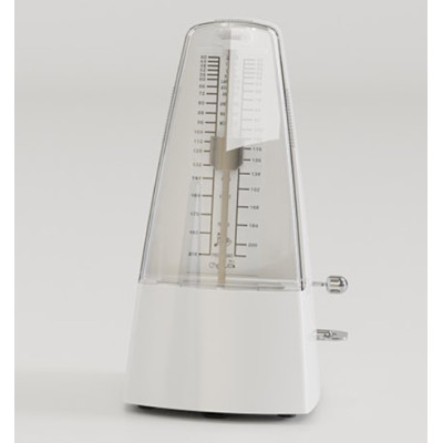 WSM-305-WH Метроном механический, белый, Cherub