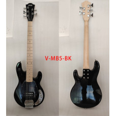 V-MB5-BK Бас-гитара 5-струнная, черная, VIVA