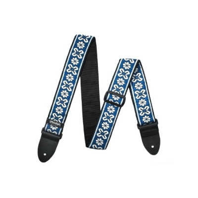 DUNLOP D67-03BL Jacquard Strap Avalon Blue ремень гитарный