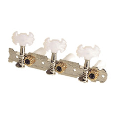 JC-59 Колки для классической гитары, на планке, никель, Metallor JC-59 Колки для классической гитары, на планке, никель, Metallor