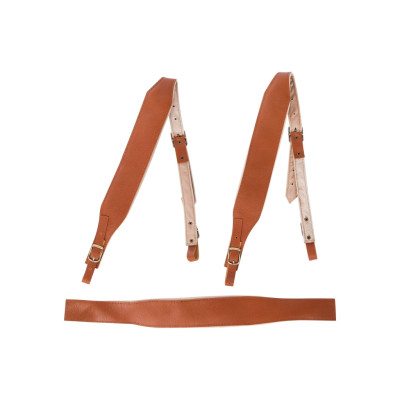 MZ-RBA-4/4br Ремни для баяна, аккордеона, коричневые, MEZZO