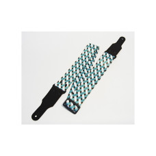 FL40206PA PolyArt Ремень для гитары, полиэфир, лента тиффани, Fidel