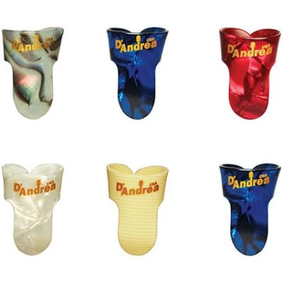 2012AF-DXC Медиаторы на палец, 72 шт, разноцветные, D'Andrea