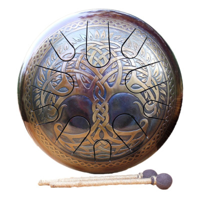 AL30-DM-TR Глюкофон 30см Дерево Жизни D Minor, 432Гц, Мастерская Алатырь