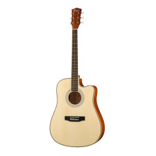 FFG-ED15-N Акустическая гитара, с вырезом, цвет натуральный, Foix