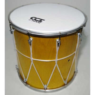 BK-12Lv Барабан кавказский 12" с веревкой, 31х30.3см, желтый, Мастерская Бехтеревых