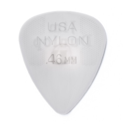 44P.46 Nylon Standard Медиаторы 12шт, толщина 0,46мм, Dunlop