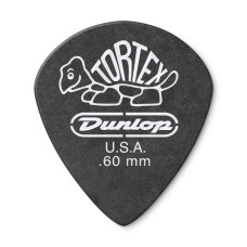 482R.60 Tortex Pitch Black Jazz III Медиаторы 72шт, толщина 0.60мм, Dunlop