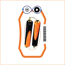 VIRTUOZO 09215 Адаптер SLAD 115: RCA "папа" /6.3мм моно джек "мама", опт 1 шт