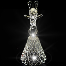 GH-L034 Колокольчик хрустальный «Кролик», малый, Гусь Хрустальный
