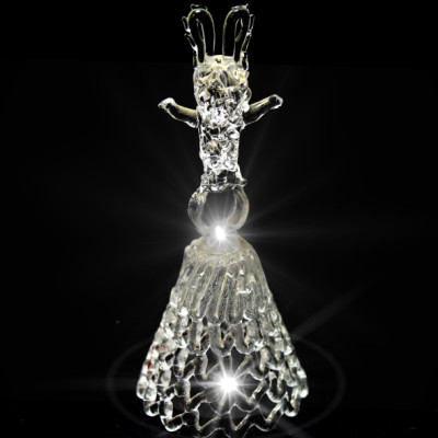 GH-L034 Колокольчик хрустальный «Кролик», малый, Гусь Хрустальный