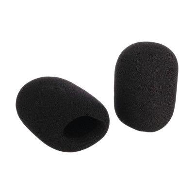 XMW101BP2 Ветрозащита микрофона, 2шт, черная, Superfix