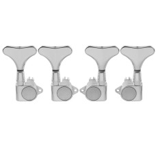 MX1357CR-2MX1358CR-2 Колки для бас-гитары 2+2, хром, Musiclily