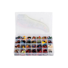 AP-1400 Огромная коробка медиаторов, 28 отделений по 50шт, 1400шт, Alice