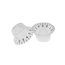 MX0614 Ручка потенциометра Gibson Style, метрическая, прозрачная, 4 шт, Musiclily MX0614 Ручка потенциометра Gibson Style, метрическая, прозрачная, 4 шт, Musiclily