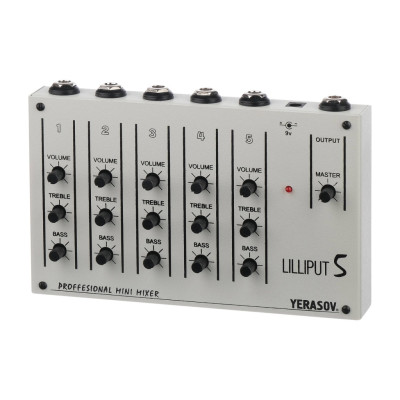 LILLIPUT-5C Микшерный пульт, 2 линейных/ 3 микрофонных входа, Yerasov